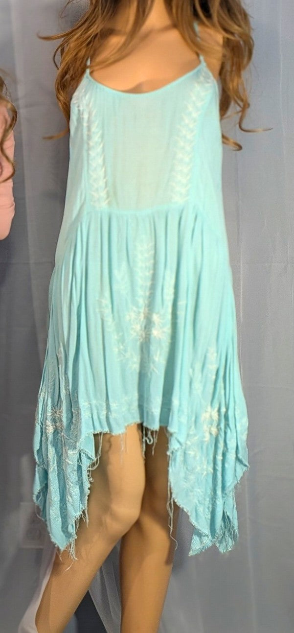 Free People Meadows Of Medallion Slip Dress